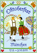 Oktoberfest 2011 Wiesn Plakat - 1. Platz